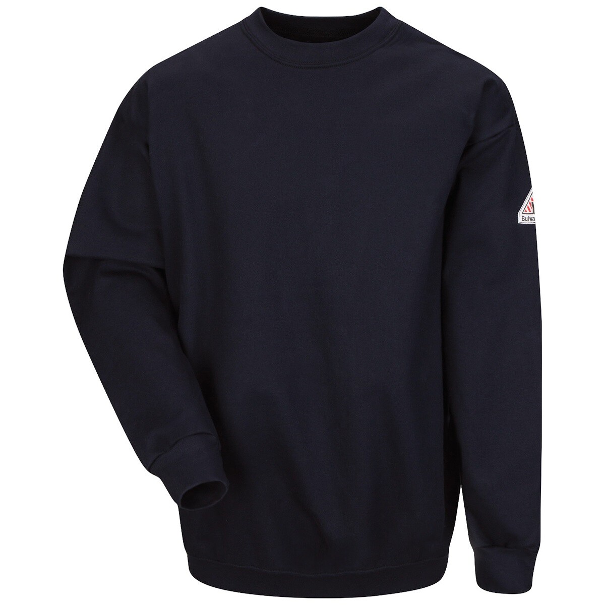 Bulwark FR Pullover Crewneck Sweatshirt in navy